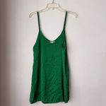Posse Green 100% Silk Mini Dress S Photo 2
