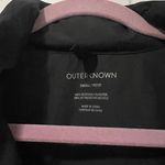 Outerknown Black Zip-Up Jacket w/ Hidden Hood & Zip Pockets (Size S) Photo 5