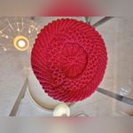 Hand Made Winter Hat Red Photo 2