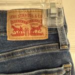 Levi's Cutoff Shorts Sz 25 710 Super Skinny Blue Medium Wash Tight Hottie Sexy Photo 3