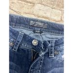 Silver Jeans  Suki Boot Cut Distressed Dark Wash Jeans - Size 28 X 30 Photo 2