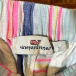 Vineyard Vines Vineyard Vine Women’s Bright Striped Shorts Front and back pockets Size Lg-EUC Photo 3