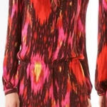 Haute Hippie HAUTE‎ HIPPIE Ikat Print Silk Mini Dress Small Photo 0