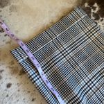 MARELLA Wool Blend Plaid Belted Pants Wide Leg Size 4 Brown Photo 6