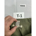 Requirements Womans  Jacket Small Green Button Up Draw String Waist Photo 3