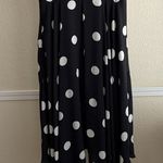 Who What Wear Black White Polka Dot Midi Swing Romantic Retro Vintage Classy Everyday Dress 2X Photo 7
