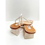 Miista Ellie Beach White Size 5US Strappy Sandals Clear Heels Square Toe Photo 6