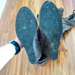 Francesca's Gray Heeled Over The Knee Boots Photo 2