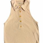 Abercrombie & Fitch Collared Ribbed Knit Sleeveless Polo Size Small Photo 0