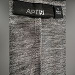 Apt. 9  Shark Bite Hem Tunic Silver & Gray Sz Small Photo 3