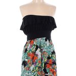 Derek Heart Strapless Floral Ruffle Tube Top – Women's Size Large Photo 1