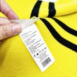 Hot Topic [Harry Potter] Wizarding World Hufflepuff Yellow Striped Scarf Hogwarts Cosplay Photo 4