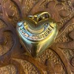 Juicy Couture  Gold Tone Heart Charm Pendant Photo 4