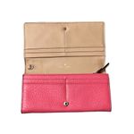 Kate Spade Laser Cut Perry Lane Leather Phone Wallet Coral Pink Preppy Yuppie Photo 2