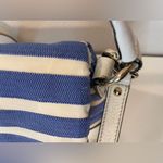 Kate Spade Women’s Vintage Maria Southport Ave Blue&White Leather Crossbody Bag Photo 12