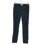 Frame Le Skinny de Jeanne Distressed Black Jeans Size 24 Edgy Punk Emo Grunge Photo 2
