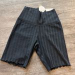 Aerie  Black Ribbed Shorts Photo 0