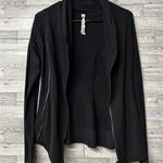 Lululemon  Womens Bhakti Yoga Full Zip Jacket - Black / Size 2 Photo 1