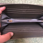 Bebe NWT  METALLIC GLITTER WALLET Photo 3