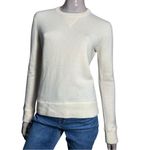 Ralph Lauren Purple Label Women’s Size S Ivory Cream Cashmere Crewneck Sweater Photo 2
