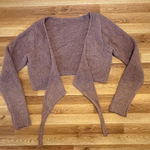 SKIMS  Cozy Knit Boucle Cardigan 2X/3X Plus‎ Size Brown Lounge Wrap Photo 0