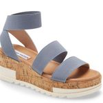 Steve Madden Women Bani Sandal in blue Photo 0
