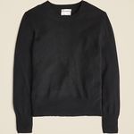 J.Crew Cashmere Classic-fit Crewneck Sweater in Black Size Large NWT Photo 5