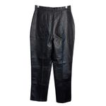 Princess Polly  Encore Faux Leather Black Pants Photo 3