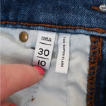 Loft  Women's 30/10 The Super Flare Dark Wash Jean Photo 11