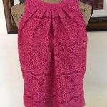 Bleuh Ciel New  Pink Lace Top Photo 0