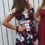 David's Bridal Floral dress  Photo 0