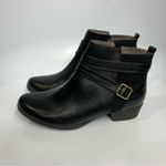 Rockport women’s black leather ankle boots‎ size 9.5 Photo 2