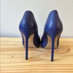 ALDO  |Blue Textured Heels Elegant Stiletto Design sz 6 Photo 2