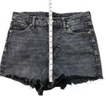 Kendall + Kylie The drifter high Rise acid wash Denim cut off Shorts Photo 4