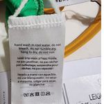 We Wore What  Leigh Gradient Square Neck Bikini Top Bright Green Ombre Small NEW Photo 5