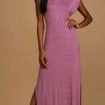 Lulus Lulu’s Mauve Maxi Dress Photo 0