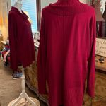 cupio  Burgundy Knit Sweater Photo 3