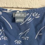 Aerie  Blue Floral Wrap Dress size S Photo 2
