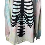 NEW Spirit Jersey Skeleton “Dead” Spellout Halloween Holiday XS Yellow Photo 3