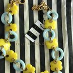 Lele Sadoughi NWT  floral hoop necklace Photo 3