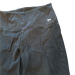 PINK - Victoria's Secret Victoria Secrets Pink Black Leggings with Distressed Knee Photo 2