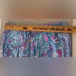 Lilly Pulitzer x Target Rayon Palazzo Wide Leg Pants Blue Pink My Fans Pull On M Size M Photo 5