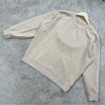 Lululemon Perfectly Oversized Crewneck Sweatshirt Cotton Terry in Cafe Au Lait 6 Photo 4