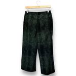 Adyson Parker NWT Womens Wide Leg High Waist Pants Black Green Animal Print Sz 8 Photo 2