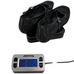 Wild Fable  Women Black Mesh Ballet Flats Mary Jane Buckle Square Toe Size 9 Photo 5