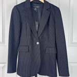 Rachel Zoe Pinstripe One Button Blazer Photo 0