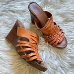 Franco Sarto leather wedge slip-ons Photo 0