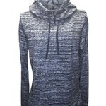 Nike Women's Black and Gray Patterned Hoodie Photo 0