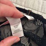 Victoria's Secret Vintage  Y2k black lace sexy thong Bodysuit Teddy Lingerie S Photo 7