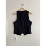 Reformation  NWT Rory Black Vest Top Size 4 Photo 6